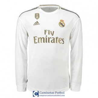 Camiseta Manga Larga Real Madrid Primera Equipacion 2019/2020