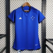 Camiseta Mujer Cruzeiro Primera Equipacion 2023/2024