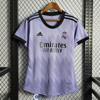 Camiseta Mujer Real Madrid Segunda Equipacion 2022/2023