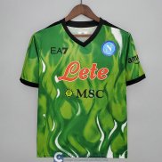 Camiseta Napoli Portero Green 2021/2022