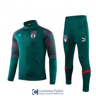 Italia Chaqueta Green Red + Pantalon 2019/2020