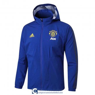 Manchester United Chaqueta Rompevientos Blue 2019/2020