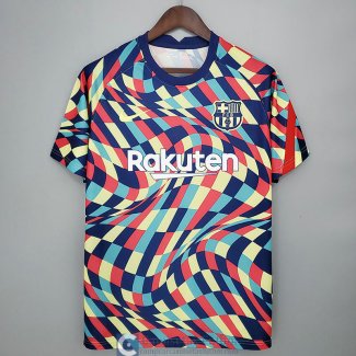 Camiseta Barcelona Training Distortion 2021/2022