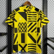 Camiseta Borussia Dortmund Pre Match Training Yellow I 2022/2023