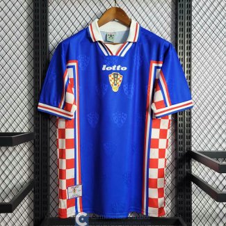 Camiseta Croacia Retro Segunda Equipacion 1998 1999