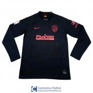 Camiseta Manga Larga Atletico De Madrid Segunda Equipacion 2019/