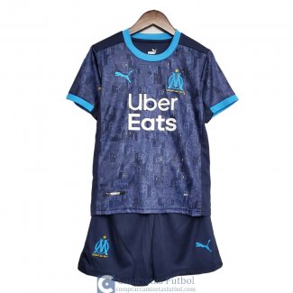 Camiseta Olympique Marseille Ninos Segunda Equipacion 2020/2021