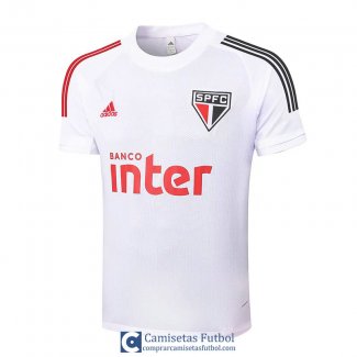 Camiseta Sao Paulo FC Training White 2020/2021