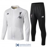 Liverpool Chaqueta White + Pantalon 2019/2020