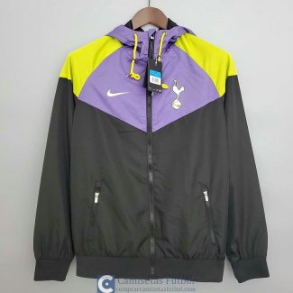 Tottenham Hotspur Chaqueta Rompevientos Purple Black II 2021/2022