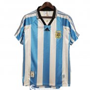 Camiseta Argentina Retro Primera Equipacion 1998 1999