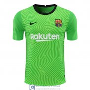 Camiseta Barcelona Portero Green 2020/2021