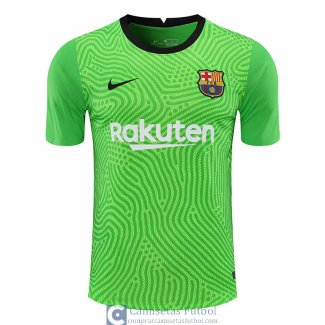 Camiseta Barcelona Portero Green 2020/2021