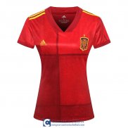 Camiseta Espana Camiseta Mujer Primera Equipacion 2020/2021