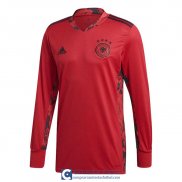 Camiseta Manga Larga Alemania Portero Red 2020/2021