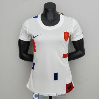 Camiseta Mujer Holanda Segunda Equipacion 2022/2023