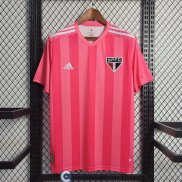 Camiseta Mujer Sao Paulo FC Outubro Rosa 2022/2023