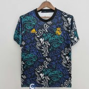 Camiseta Real Madrid Training Suit Blue II 2022/2023