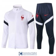 Francia Chaqueta White + Pantalon 2020/2021