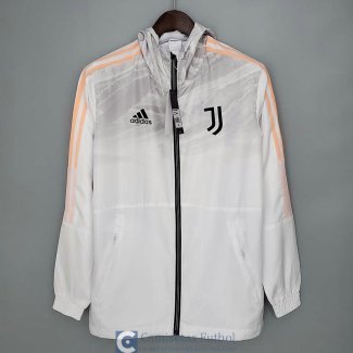 Juventus Chaqueta Rompevientos White Gray 2021/2022