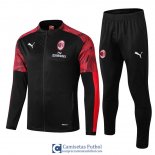 AC Milan Chaqueta Black + Pantalon 2019/2020