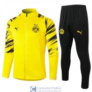 Borussia Dortmund Chaqueta Yellow + Pantalon 2020/2021