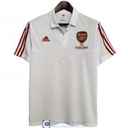 Camiseta Arsenal Polo White 2020/2021