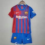 Camiseta Barcelona Ninos Primera Equipacion 2021/2022