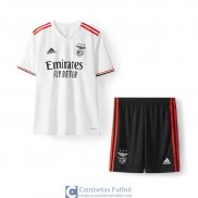 Camiseta Benfica Ninos Segunda Equipacion 2021/2022