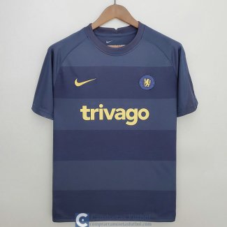 Camiseta Chelsea Pre Match Training Bule I 2022/2023