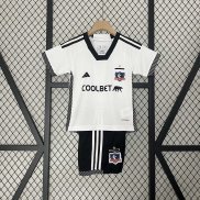 Camiseta Colo Colo Ninos Primera Equipacion 2024/2025