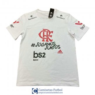 Camiseta Flamengo Training White 2020/2021