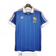 Camiseta Francia Retro Primera Equipacion 1982 1983