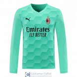 Camiseta Manga Larga AC Milan Portero Green 2020/2021