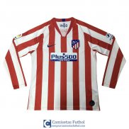 Camiseta Manga Larga Atletico De Madrid Primera Equipacion 2019/