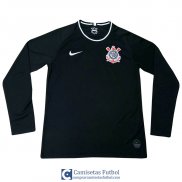 Camiseta Manga Larga Corinthians Segunda Equipacion 2019/2020