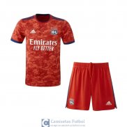 Camiseta Olympique Lyonnais Ninos Segunda Equipacion 2021/2022