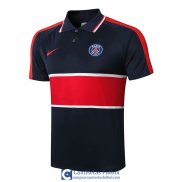 Camiseta PSG Polo Red Navy 2020/2021