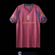 Camiseta West Ham United x Iron Maiden Retro Red 2010/2011