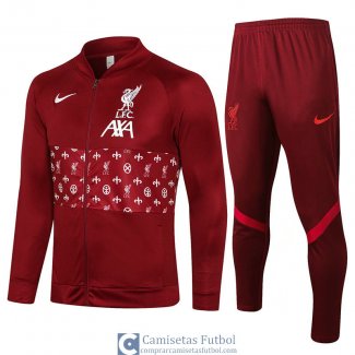 Liverpool Chaqueta Red II + Pantalon Red II 2021/2022