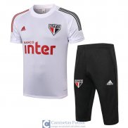 Sao Paulo FC Sudadera De Entrenamiento White + Pantalon 2020/202