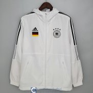 Alemania Chaqueta Rompevientos White III 2021/2022