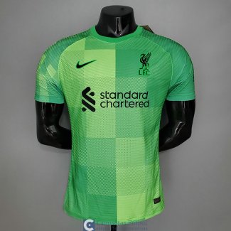 Camiseta Authentic Liverpool Portero Green 2021/2022