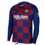 Camiseta Manga Larga Barcelona Primera Equipacion 2019/2020