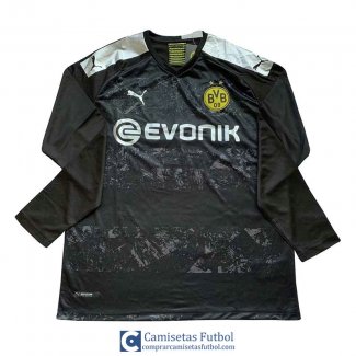 Camiseta Manga Larga Borussia Dortmund Segunda Equipacion 2019/2