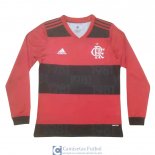 Camiseta Manga Larga Flamengo Primera Equipacion 2021/2022