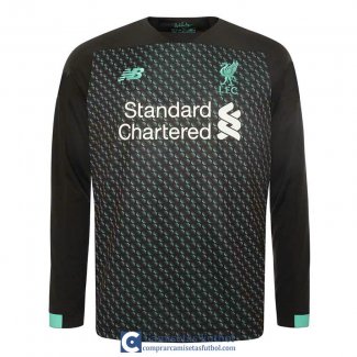 Camiseta Manga Larga Liverpool Tercera Equipacion 2019/2020