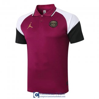 Camiseta PSG x Jordan Polo Purple 2020/2021