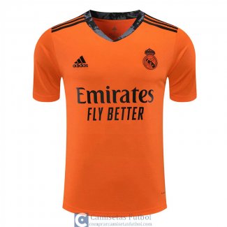 Camiseta Real Madrid Portero Orange 2020/2021