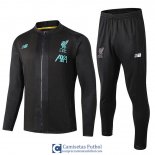 Liverpool Chaqueta Black Blue + Pantalon 2019/2020